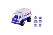 Vauva- ja taaperolelut - Cavallino Toys - Cavallino Police Truck Shape Sorter with 6 Blocks 26cm - 1425NL01