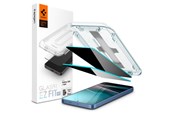 Puhelintarvikkeet - Näytönsuojat - Spigen Glass tR EZ Fit HD (Privacy) 2 Pack - Samsung Galaxy S25/S24 - AGL09308