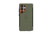 Puhelin - Kannet ja kotelot - UAG Civilian Pro Olive Drab/Orange - Samsung Galaxy S25 Ultra - 214473117297