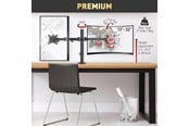 Näytön kiinnitys - Barkan Monitor Arm - 2 Monitors 13'- 32' - Black - M142T