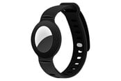 Puhelin - Muut lisävarusteet - Lippa Silicone Wristband for AirTag and Smart Finder Black - LPCOVER0048
