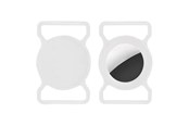 Koirat - Lippa Collar Holder for AirTag and Smart Finder - White - LPCOVER0044