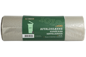 Siivous - G.Funder Container garbage bags for 180 liter container clear plastic 10 bags per roll - standard quality - 5701137101800