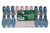 Siivous - G.Funder Plastic clothespin - 10 pcs. clips in a pack. - 5701137140106