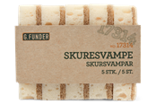 Siivous - G.Funder Scrub sponge with agave fibers 5 pcs. - 5701137173142