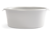 Siivous - G.Funder Dishwashing tub 8 liters white Danish produced - 5701137194581