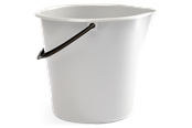 Siivous - G.Funder Bucket 10 liters white Danish produced - 5701137195236
