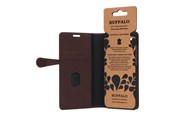Puhelin - Kannet ja kotelot - Buffalo Leather Wallet for Samsung S20 Plus - Brown - 590026