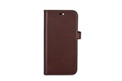 Puhelin - Kannet ja kotelot - Buffalo Leather Wallet for iPhone 12/12 Pro - Brown - 590034