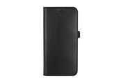 Puhelin - Kannet ja kotelot - Buffalo 2-in-1 Leather 3 Card MagSeries iPhone 16 Plus - Black - 590144