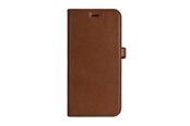 Puhelin - Kannet ja kotelot - Buffalo 2-in-1 Leather Wallet with 3 Card Slots - iPhone 16 Plus Brown - 590148
