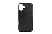 Puhelin - Kannet ja kotelot - Buffalo Leather Backcover MagSeries - iPhone 16 Plus Black - 590152