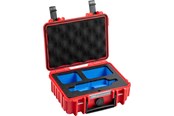 Kameralaukut - B&W International Case Type 500 for Insta360 X3 (red) - 500/R/X3