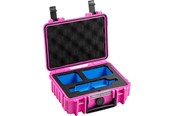 Kameralaukut - B&W International Case Type 500 for Insta360 X3 (pink) - 500/P/X3