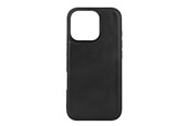 Puhelin - Kannet ja kotelot - Buffalo Leather Backcover MagSeries for iPhone 16 Pro - Black - 590153