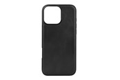 Puhelin - Kannet ja kotelot - Buffalo Leather Backcover MagSeries for iPhone 16 Pro Max - Black - 590154