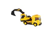 Leluautot - 2-Play Traffic - 2-Play Work Vehicle Excavator Friction with Light and Sound - 510369