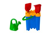 Ulkoleikit - Cavallino Toys - Cavallino Castle Bucket Set with Watering Can 4pcs. - 8848WD01