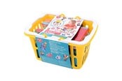 Harrastustarvikkeet - PLAY - Clay Set in Shopping Cart 4 Clay Pots - 8486