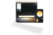 Smart Home - Älykoti - Philips Hue Aurelle Panel Rectangular White - 929003099102