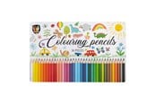 Harrastustarvikkeet - Grafix - Colored pencils in tin box 36 pcs. - 150095