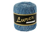 Luovat leikit - Creativ Company Lurex Glitter Yarn Light Blue 160m - 421473