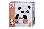 Vauva- ja taaperolelut - Eichhorn - Wooden Pull Animal Panda - 100003806