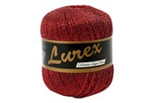 Luovat leikit - Creativ Company Lurex Glitter Yarn Red 160m - 421471