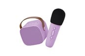 Musiikki - Lalarma Karaoke Set - Purple - LALAR-SPEAKBLMICH-PURPLE