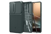 Puhelin - Kannet ja kotelot - Spigen Optik Armor - abyss green - Samsung Galaxy S25 Ultra - ACS08970
