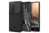 Puhelin - Kannet ja kotelot - Spigen Optik Armor - black - Samsung Galaxy S25 Ultra - ACS08969