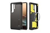 Puhelin - Kannet ja kotelot - Spigen Tough Armor MagSafe - gunmetal - Samsung Galaxy S25 Ultra - ACS08965