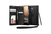 Puhelin - Kannet ja kotelot - Spigen Wallet S - black - Samsung Galaxy S25 Ultra - ACS09124