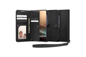 Puhelin - Kannet ja kotelot - Spigen Wallet S - black - Samsung Galaxy S25+ - ACS09125