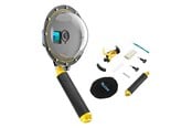 Action-kameran lisälaitteet - TELESIN Waterpoof dome port for DJI Action 4 / 3 - OA-DMP-001