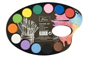 Luovat leikit - Creative Craft Group Color Barn - palette with 12 colors and pen - AR0502/GE