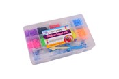 Askartelu- ja taidetarvikkeet - Johntoy - Loom Bands Set in Storage Box 3000pcs. - 29651