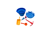 Ulkoleikit - CompactToys 7in1 Sandtoys // Blue - 7in1-Blue