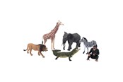 Hahmot - Mojo Wildlife Wild Animal Safari Playset 6pcs - 380026 - 380026