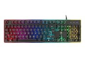 Näppäimistöt - Deltaco GAMING Full Size - Pelinäppäimistö - Englanti (UK) - Musta - GAM-021-RGB-UK