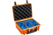 Kameralaukut - B&W International Case Type 1000 for Insta360 X4 (orange) - 1000/O/X4