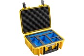Kameralaukut - B&W International Case Type 1000 for Insta360 X4 (yellow) - 1000/Y/X4