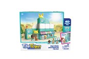 Rakennussarjat - Tile Town Pet Vet Magnetic Tiles Playset 44 pcs - 90306