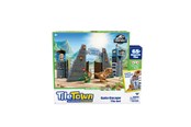 Rakennussarjat - Tile Town Jurassic world park Magnetic tiles playset 70 pcs - 90307