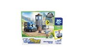 Rakennussarjat - Tile Town Jurassic World Dino Rescue Magnetic Tiles Playset 22 pcs - 90313