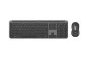 Näppäimistöt - Logitech Signature Slim Combo MK950 - Näppäimistö ja Hiirisetti - Saksa - Harmaa - 920-012483