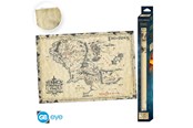Fanituotteet - ABYstyle - THE LORD OF THE RINGS Parchment poster Middle Earth - Juliste - GBYDCO604