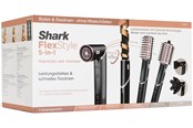 Hiustenkuivaaja - Shark Hiustenkuivaaja FlexStyle HD440EU - hair dryer/hair styler - black/rose gold - 1400 W - HD440EU