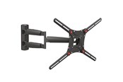Seinäkiinnitys, AV-kiinnikkeet & AV-kalusteet - Barkan BM443LP mounting kit - full-motion - for TV - long - black - Max 50 kg - recommended for 13"-83" - BM443LP