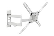 Seinäkiinnitys, AV-kiinnikkeet & AV-kalusteet - Barkan 3400W bracket - full-motion - for LCD TV / curved LCD TV - white - Max 40 kg - recommended for 65" - 3400W